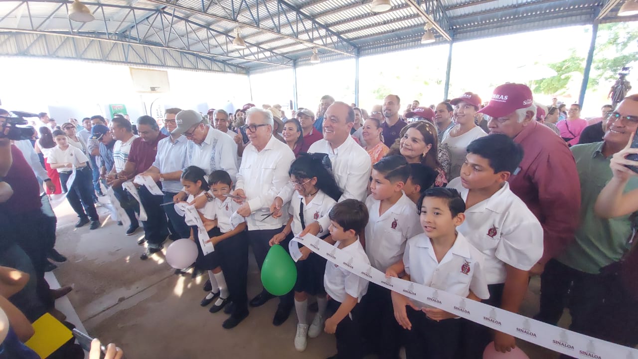 Entrega el gobernador de Sinaloa Ruben Rocha 22 obras con Sentido Social del Plan Sinaloa en Ahome
