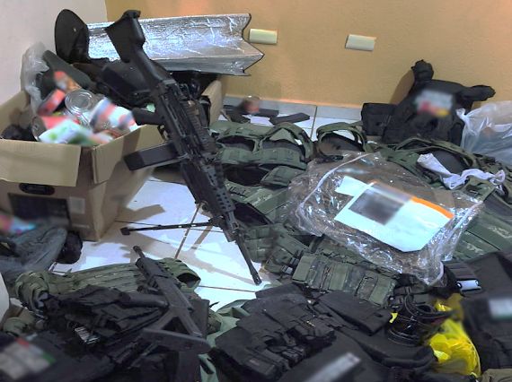 Esto aseguraron a los 5 abatidos en el fraccionamiento UrbiVillas del Cedro en Culiacán tras el asesinato del policía estatal en Stanza Cantabria
