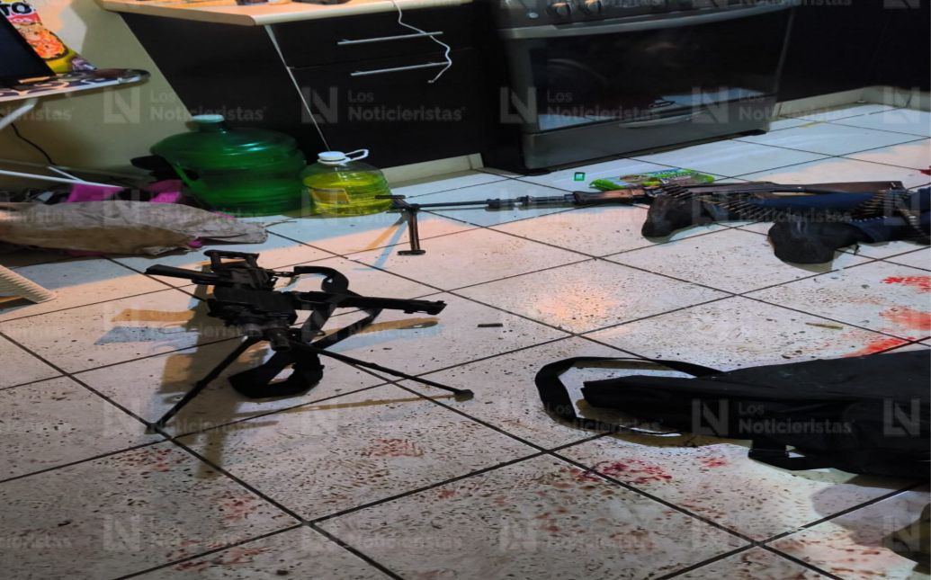 Esto aseguraron a los 5 abatidos en el fraccionamiento UrbiVillas del Cedro en Culiacán tras el asesinato del policía estatal en Stanza Cantabria