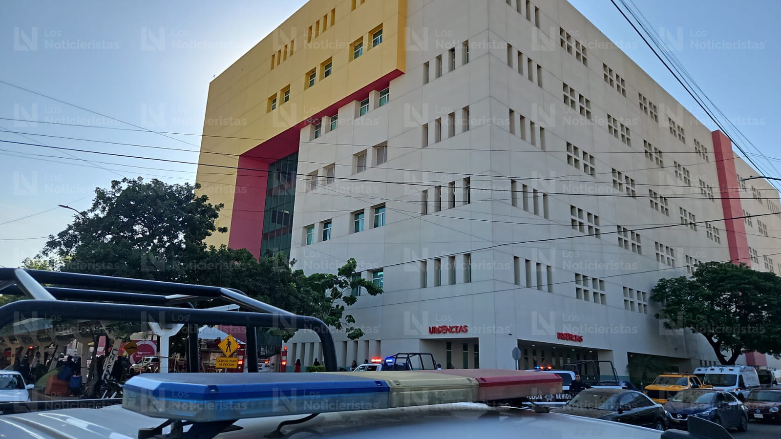 Evacuación en el Hospital Pediátrico de Sinaloa