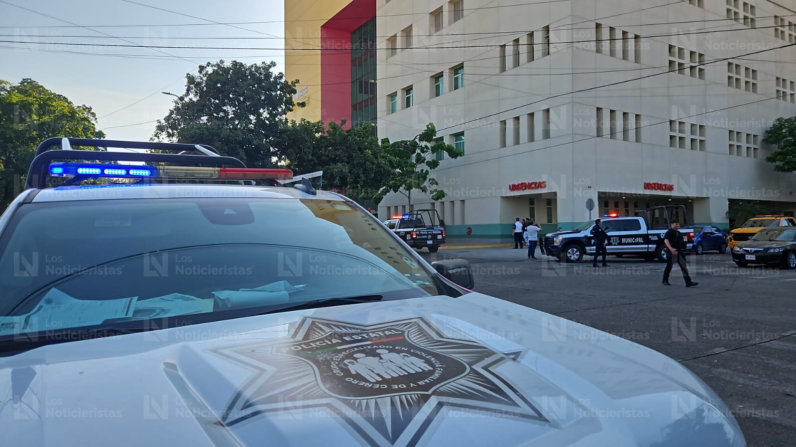 Evacuación en el Hospital Pediátrico de Sinaloa