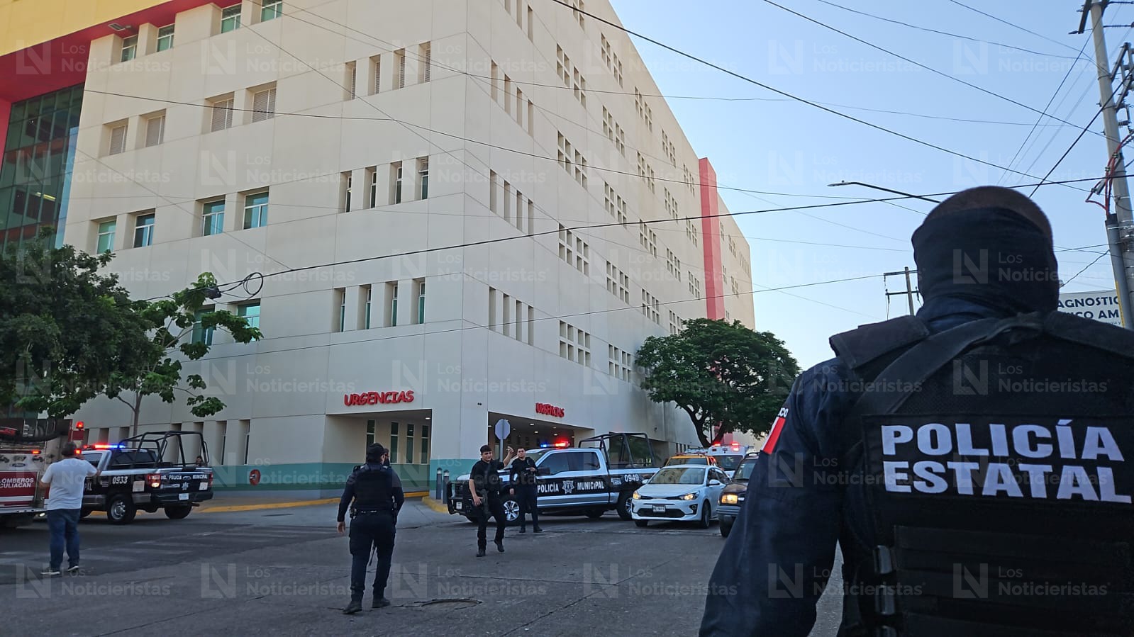 Evacuación en el Hospital Pediátrico de Sinaloa