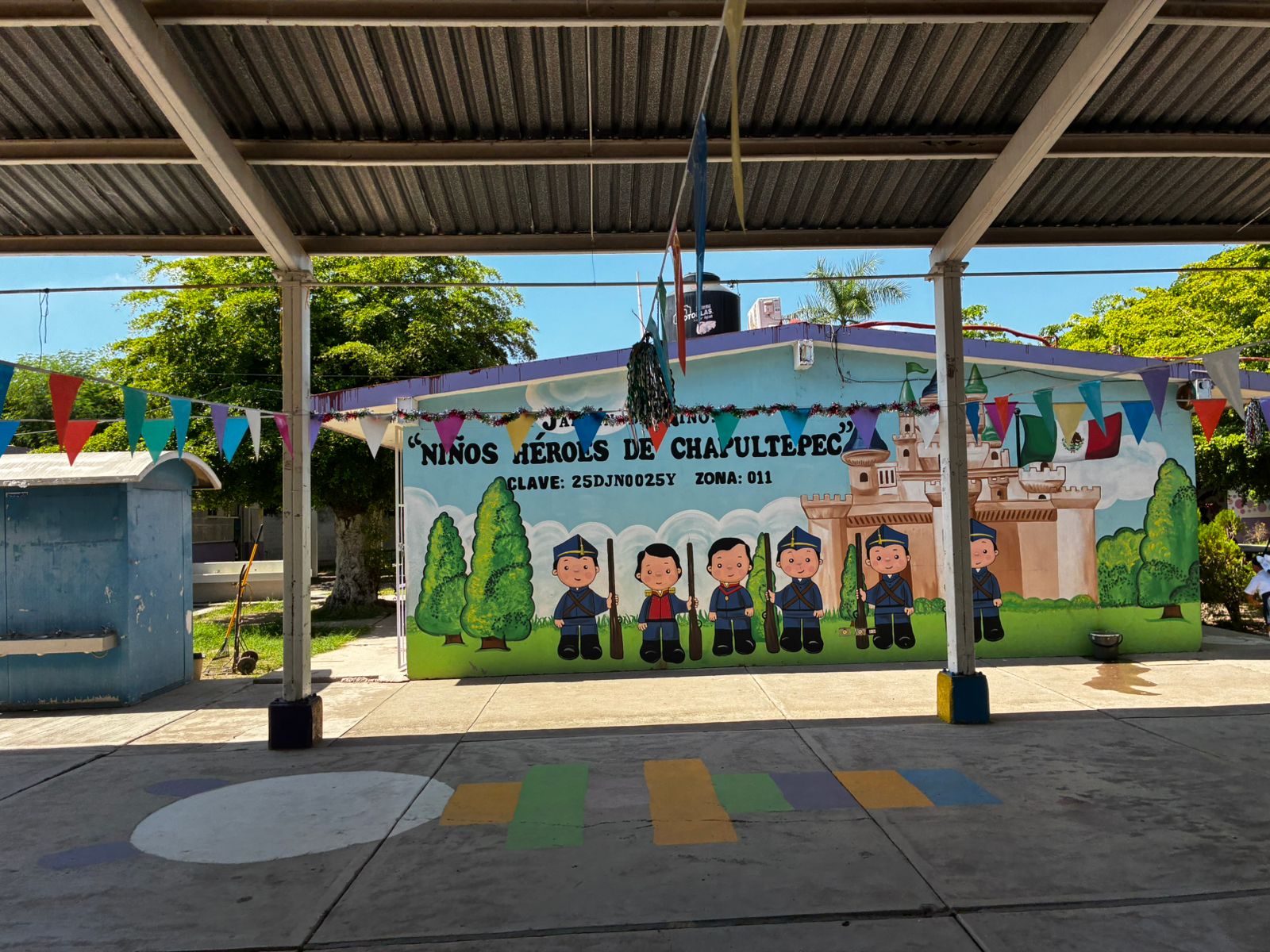 Jardin de Niños Heroes de Chapultepec en Los Mochis