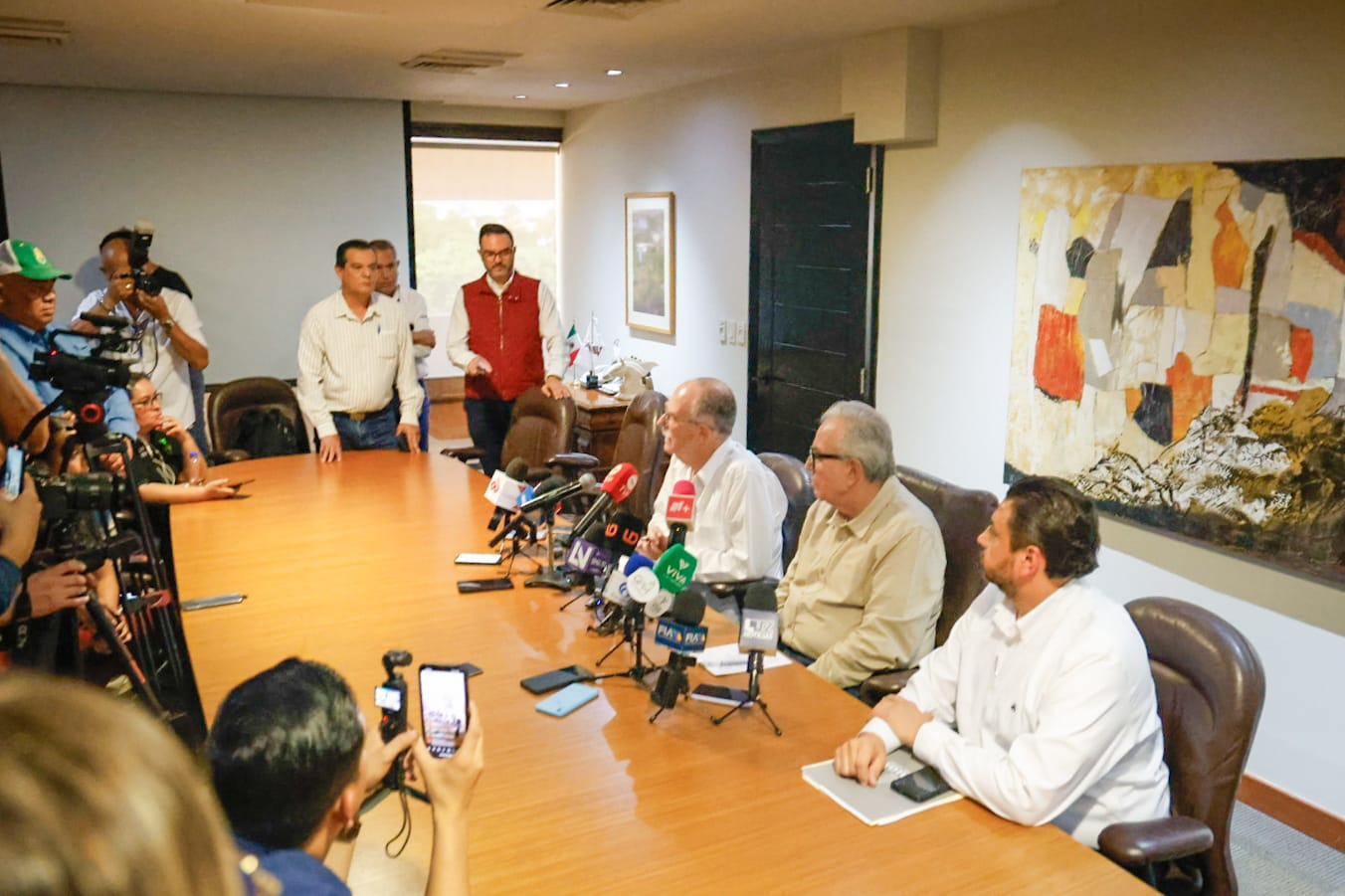 Julio Berdegué de visita en Sinaloa