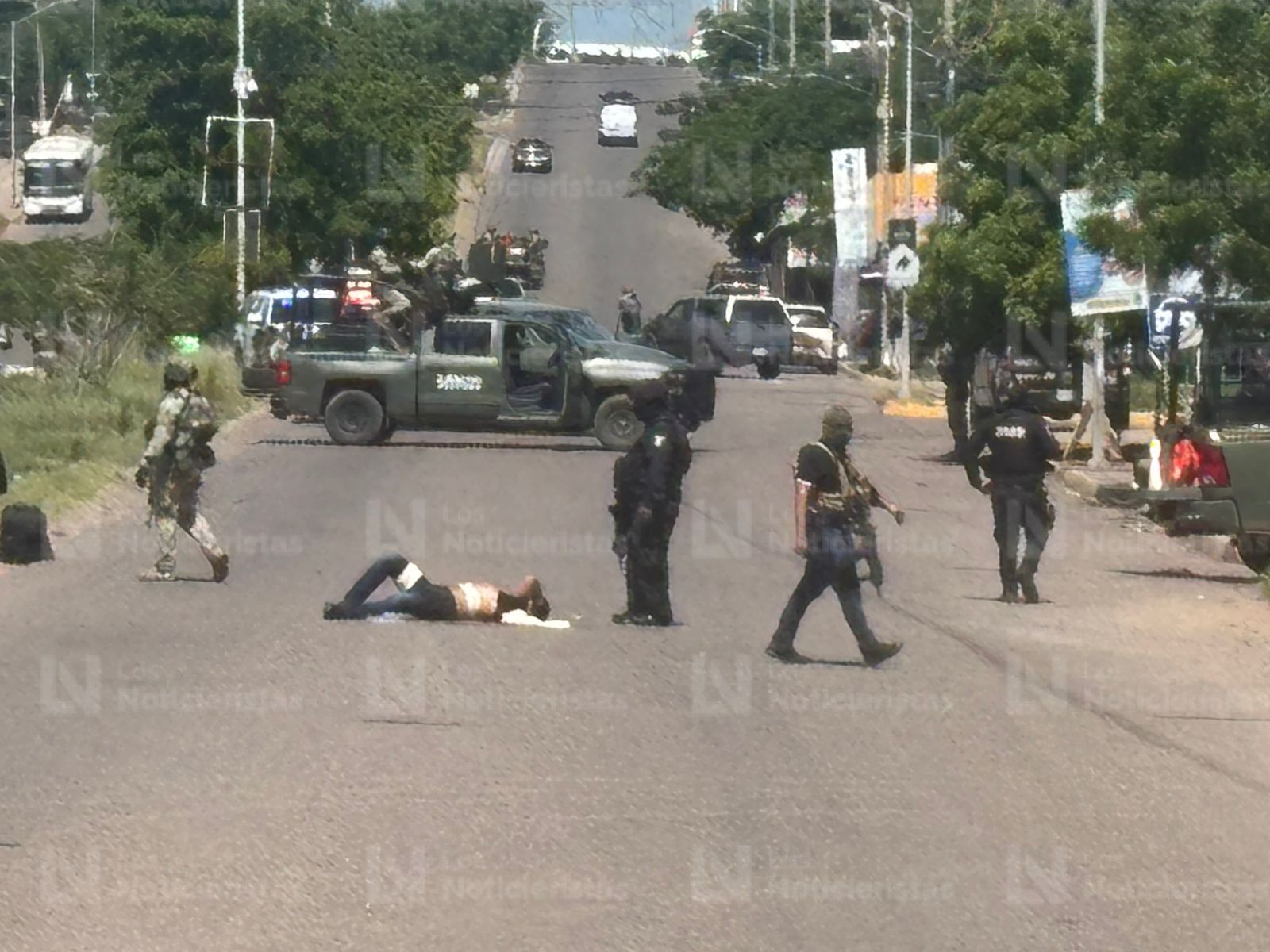 Levantan a un policía estatal en Culiacán se desata balacera, lo rescatan herido
