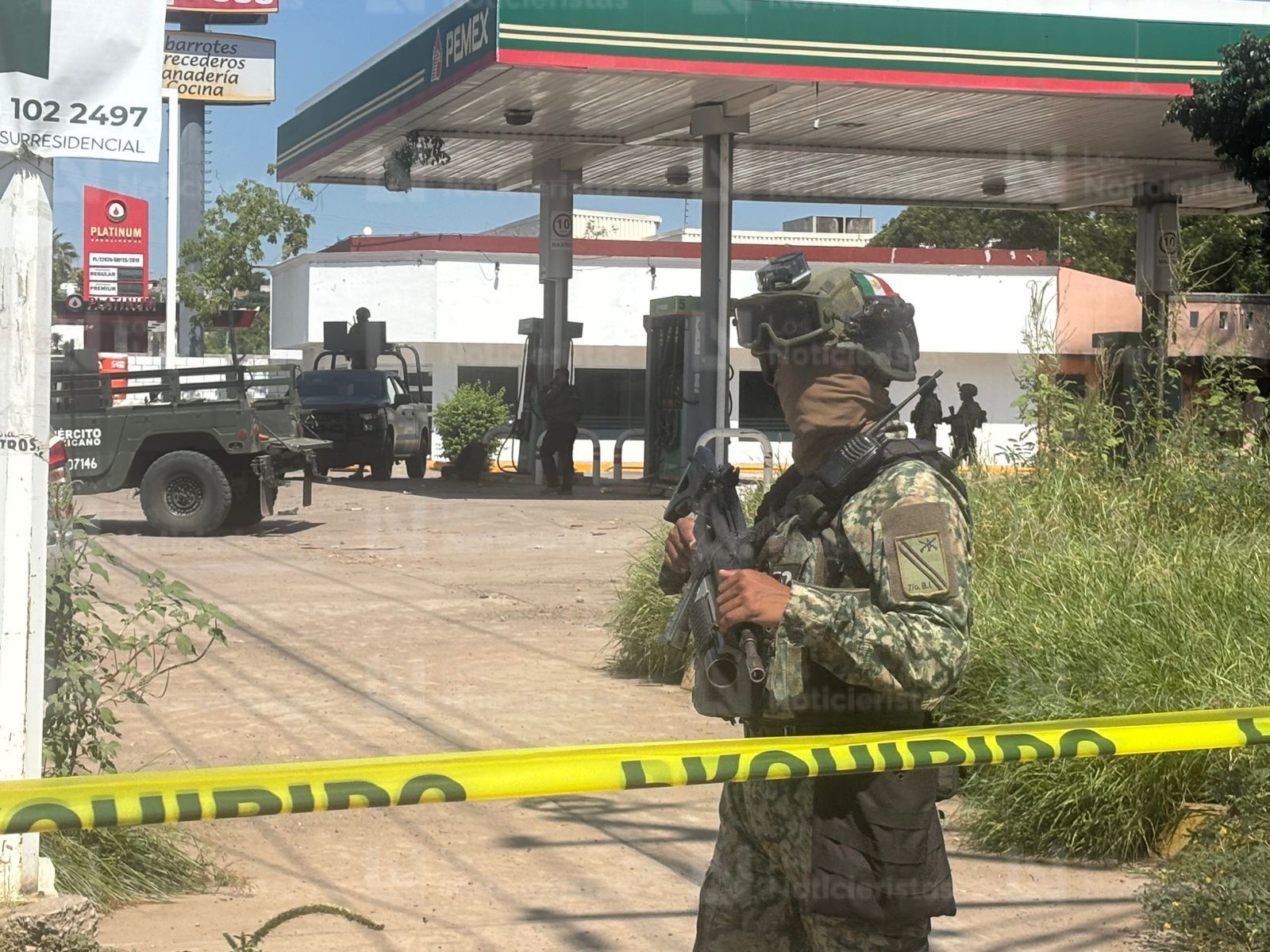 Levantan a un policía estatal en Culiacán se desata balacera, lo rescatan herido