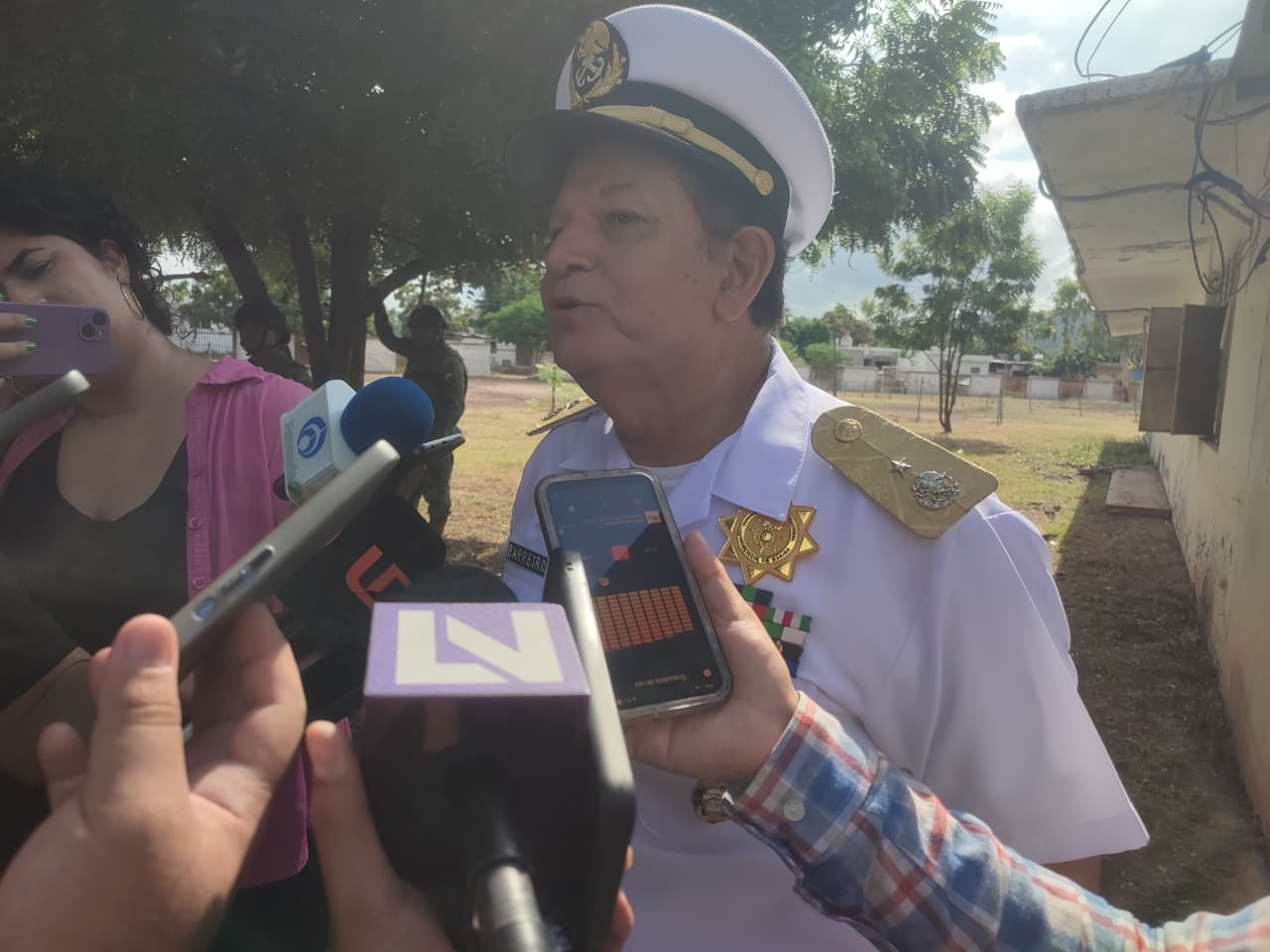 Luis Antonio Barreiro Varela titular de la Capitania Regional de Puerto en Mazatlan