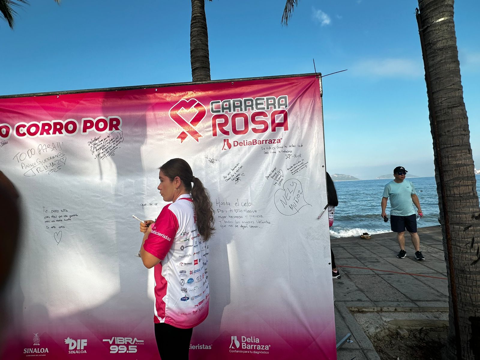 Mayra corre por su tia Minerva