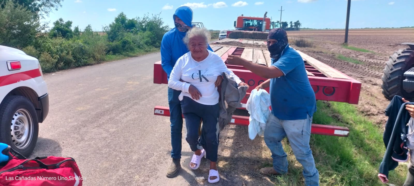 Mujer es atacada por enjambre de abejas en la sindicatura de Tamazula, Guasave, Sinaloa