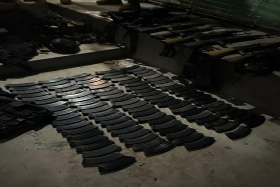 Operativo de la Marina en Elota, Sinaloa, deja 9 detenidos y decomisos de armas y vehículos