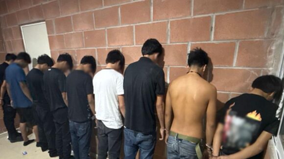 Operativo de la Marina en Elota, Sinaloa, deja 9 detenidos y decomisos de armas y vehículos