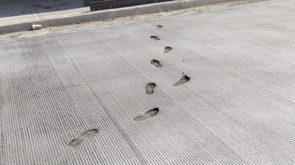Reportan actos de vandalismo en la obra de la calle Cuauhtémoc, en el Centro de Guasave, Sinaloa