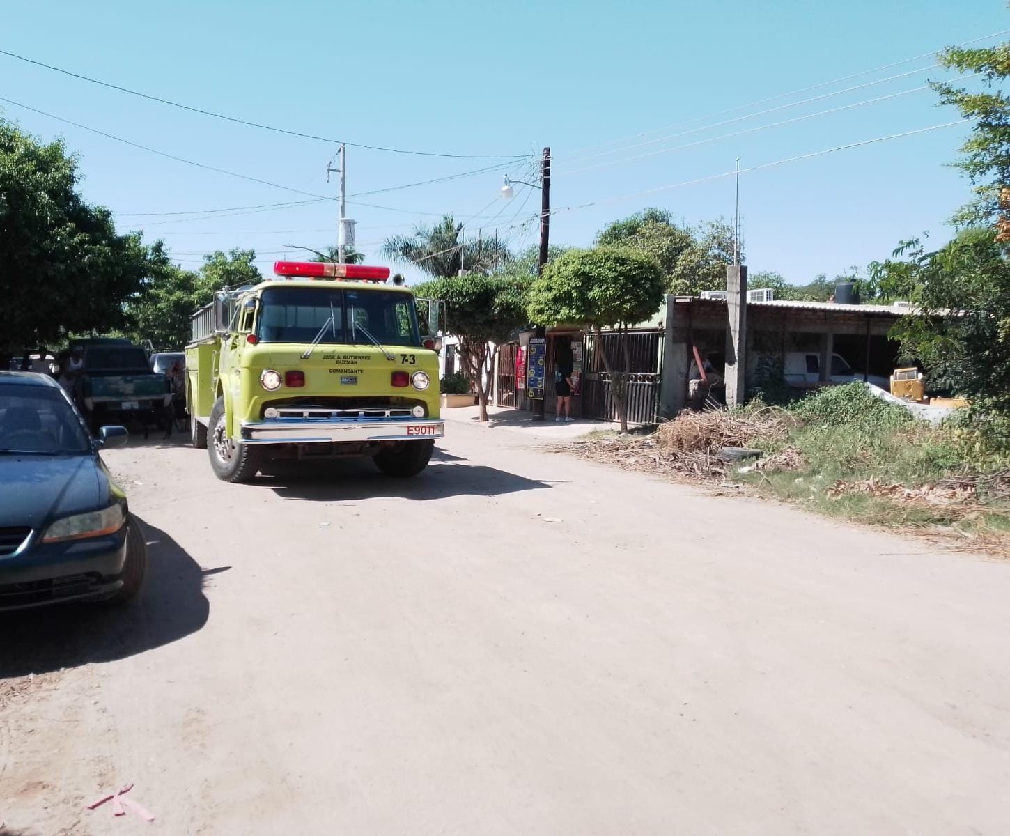 Reportes de fugas de gas LP en Guasave