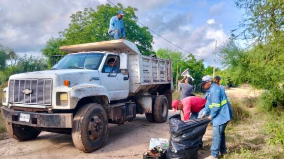 Tras despunte en casos de dengue en el Évora, refuerzan campaña de decacharrización en Salvador Alvarado