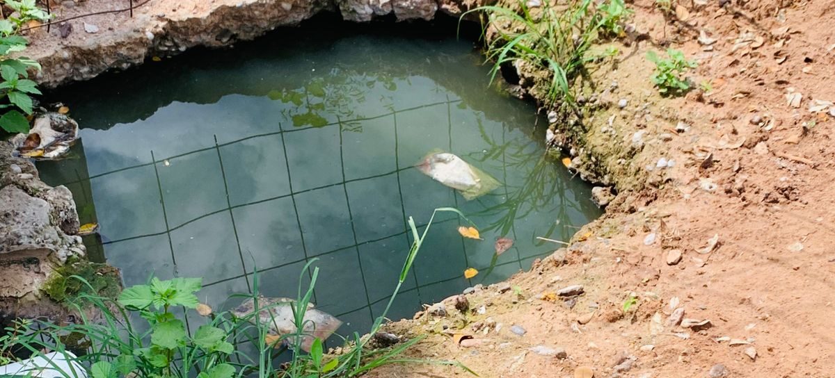 Vecinos del ejido Primero de Mayo, Ahome, reclaman ayuda por drenaje colapsado