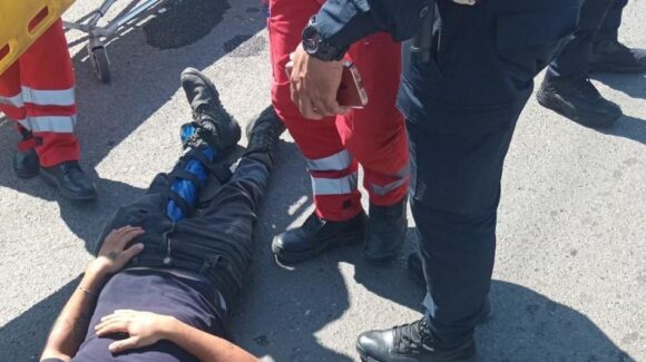 Choque tipo “pega y huye” deja un lesionado en la colonia Ermita de Guasave, Sinaloa