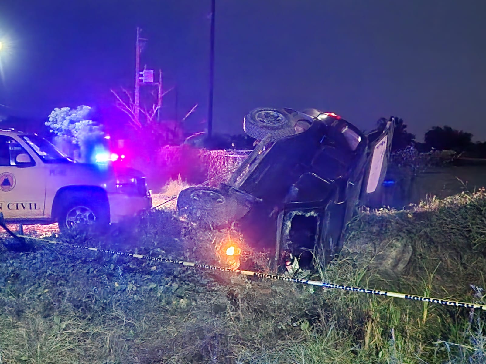 Una mujer muerta y un hombre lesionado tras accidente en Navolato, Sinaloa