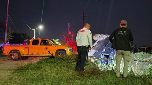 Mujer de 55 años muere en accidente automovilístico en Navolato, Sinaloa