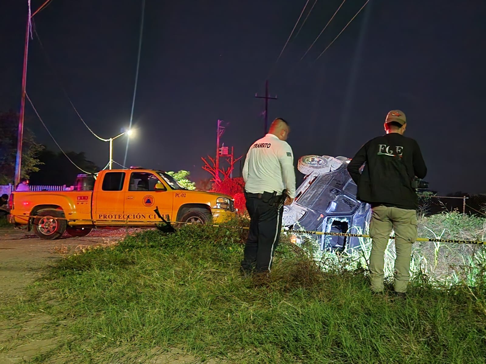 Una mujer muerta y un hombre lesionado tras accidente en Navolato, Sinaloa