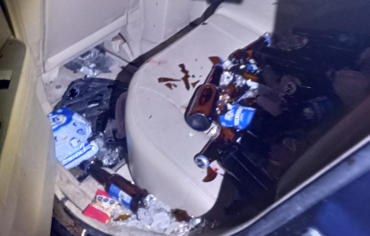 accidente en el diamante en los mochis cerveza