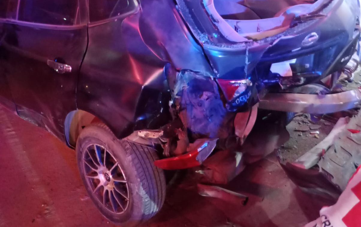 accidente en el diamante en los mochis sin