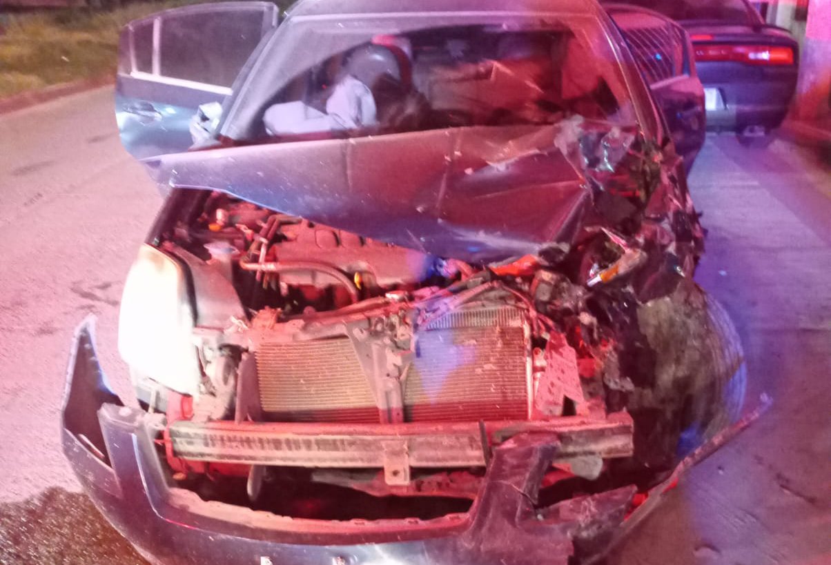 accidente en el diamante en los mochis