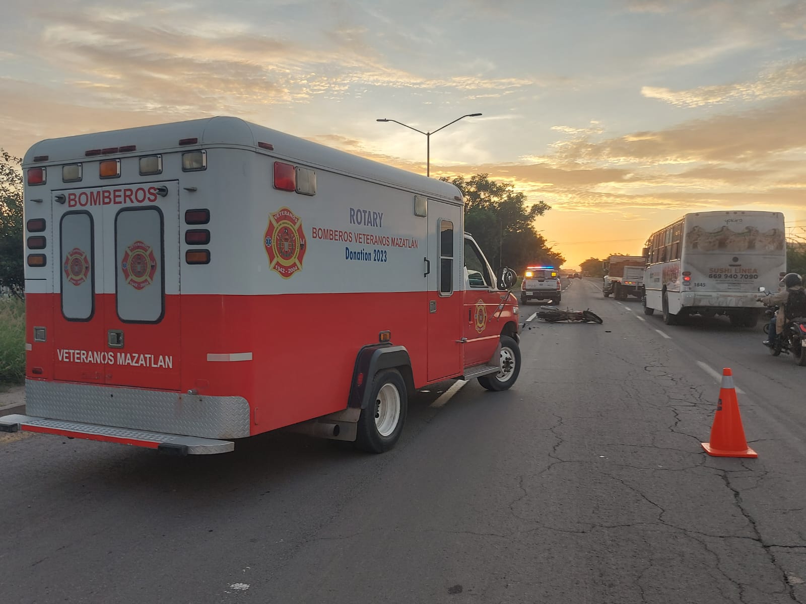 Accidente en Mazatlán deja una pareja sin vida