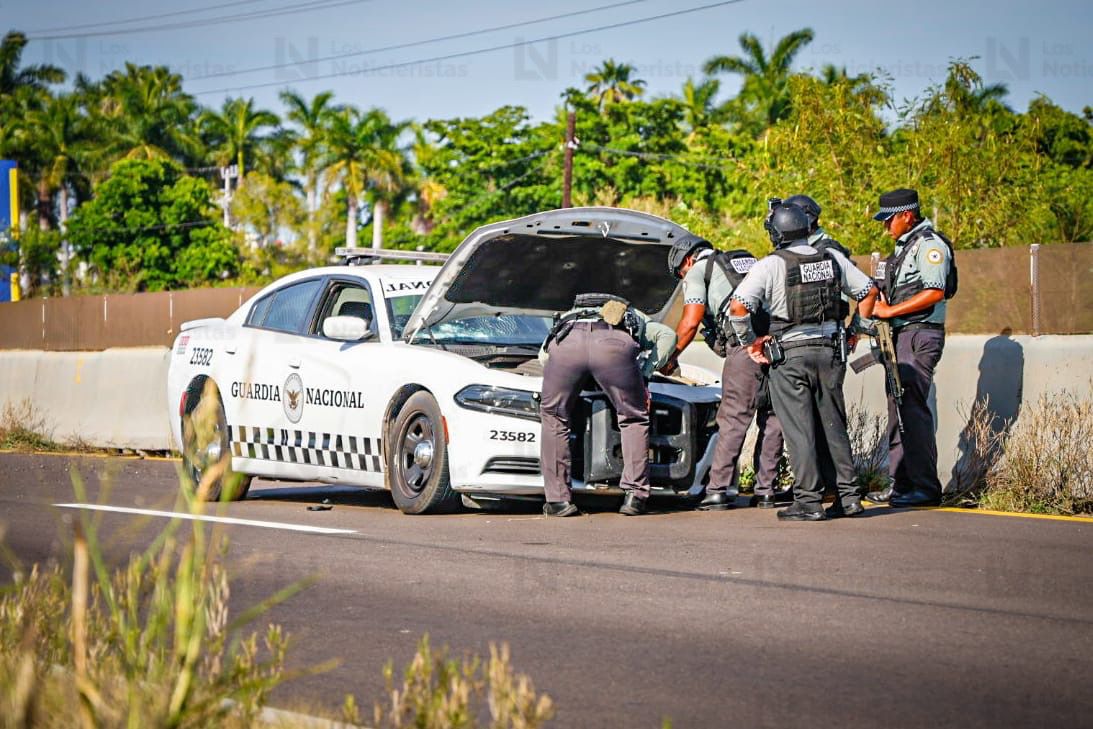 Elementos federales buscan evidencias de agresión a elementos de la Guardia Nacional