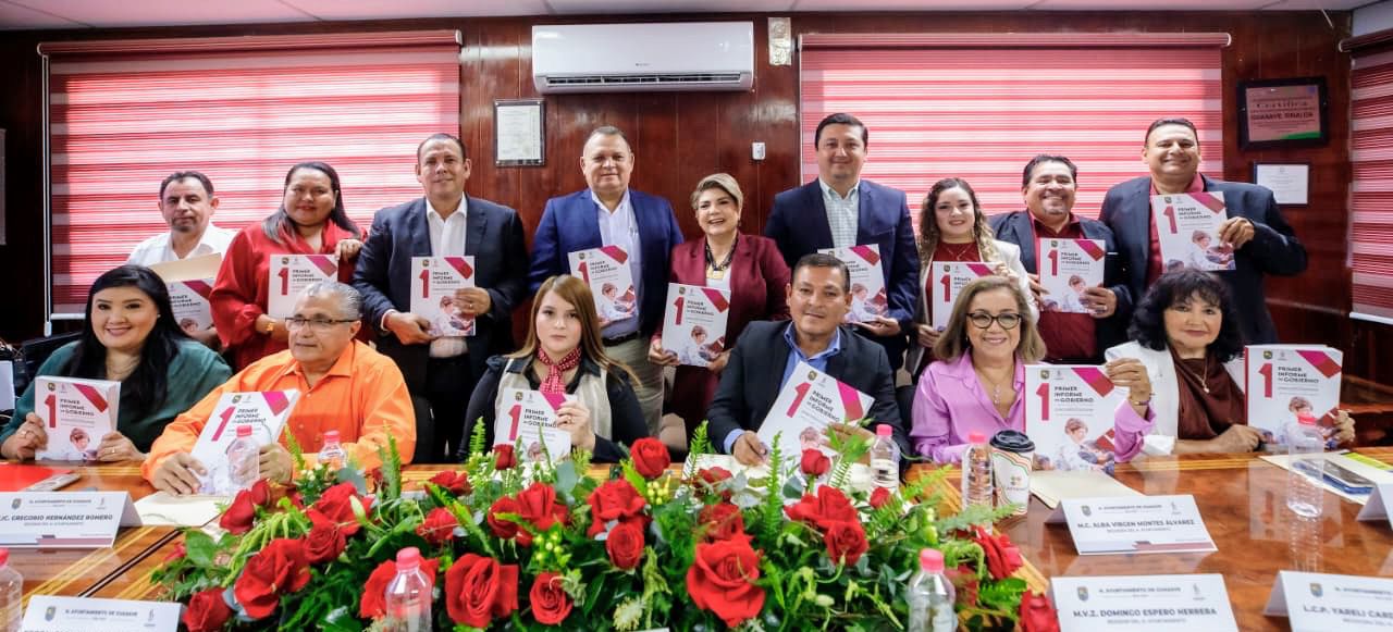 alcaldesa de guasave en su primer informe de gobierno