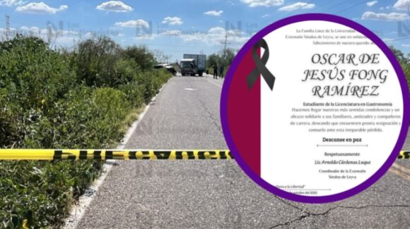 Era alumno de la UAdeO extensión Sinaloa de Leyva Oscar de Jesús, fallecido en accidente carretero en Guasave