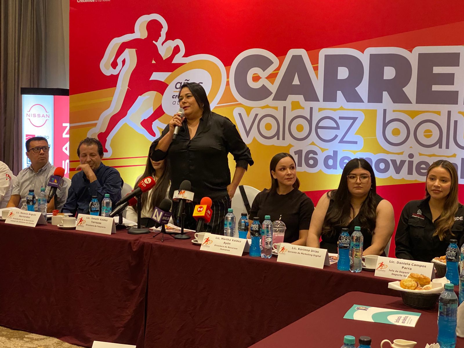 anuncia valdez baluarte carrera 50 Años Creciendo a tu Lado