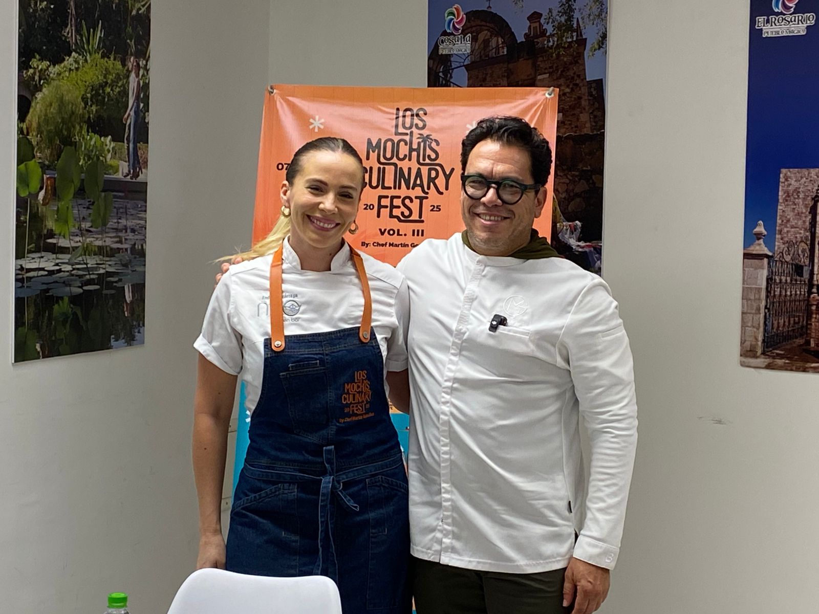 Anuncian el evento Los Mochis Culinary Fest en rueda de prensa en Mazatlán, Sin.