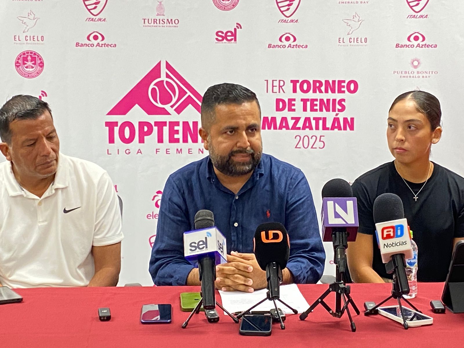 Anuncian el torneo TopTenis Liga Femenil 2025 en Mazatlán