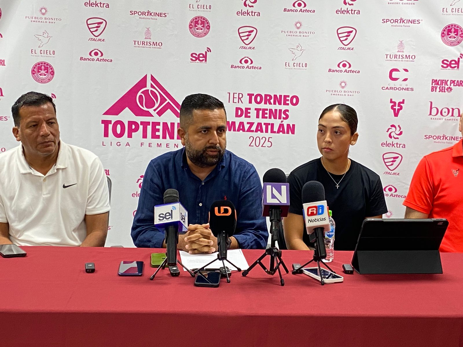Anuncian el torneo TopTenis Liga Femenil 2025 en Mazatlán