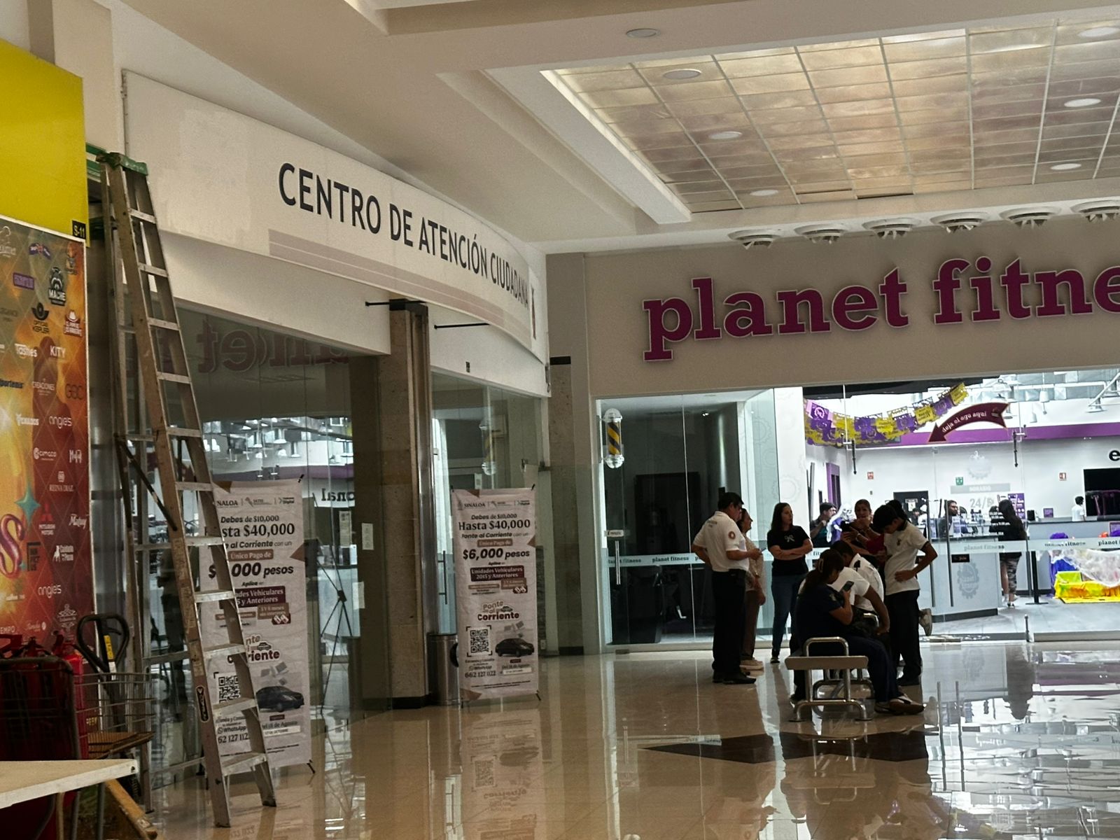 Apagón en La Gran Plaza de Mazatlán