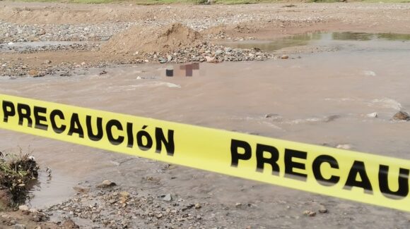 Localizan a hombre sin vida en el cauce del río Mocorito; al parecer fue arrastrado por la corriente