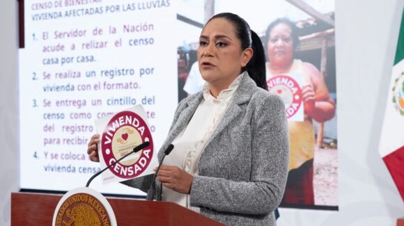Para atender a todos, arranca el Censo de Bienestar en las entidades afectadas por las lluvias torrenciales