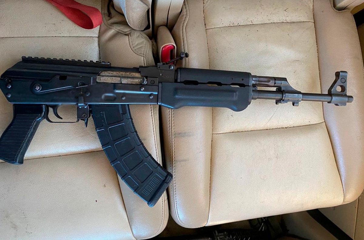 Arma larga decomisada en Tijuana