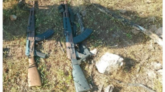 Atacan a balazos al Ejército en Elota, Sinaloa; hay un presunto gatillero abatido y armas aseguradas
