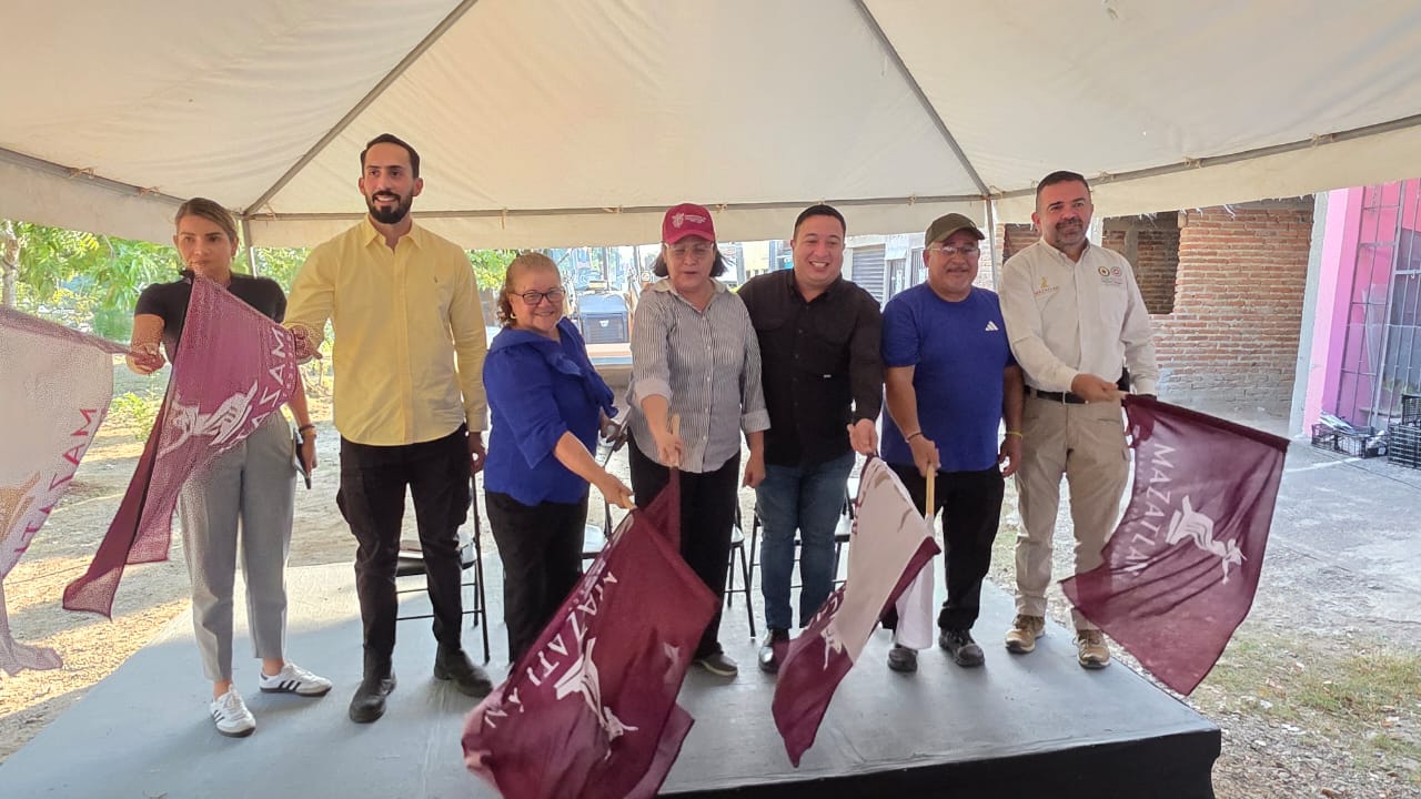 Inicia pavimentación de calles en Mazatlán