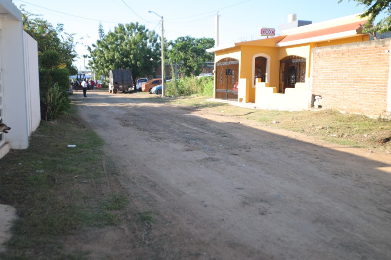Arranca obra de pavimentación en la Jaripillo de Mazatlán, Sinaloa