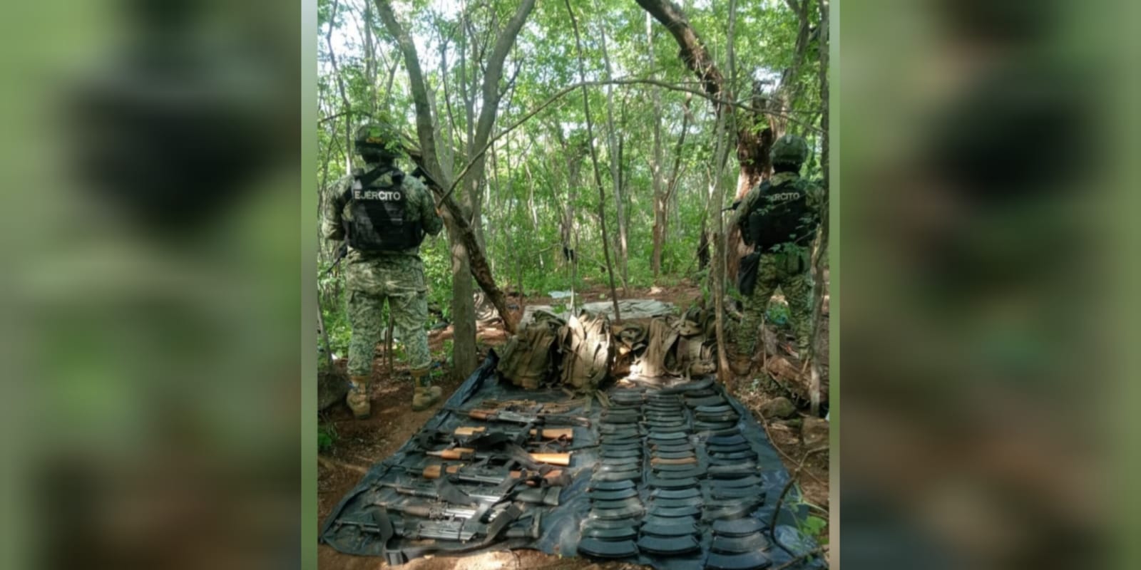 Arsenal asegurado en San Ignacio