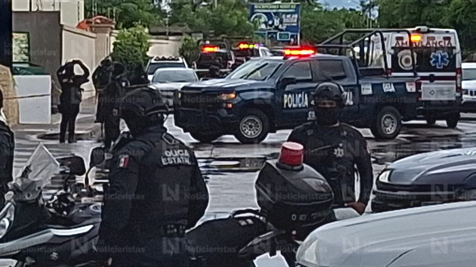 Gran despliegue de elementos de seguridad provoca el ataque a un agente estatal en Culiacán