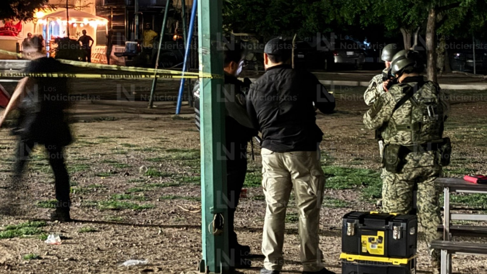 Ataque a balazos deja a menor sin vida y un herido en parque de Alturas del Sur, en Culiacán