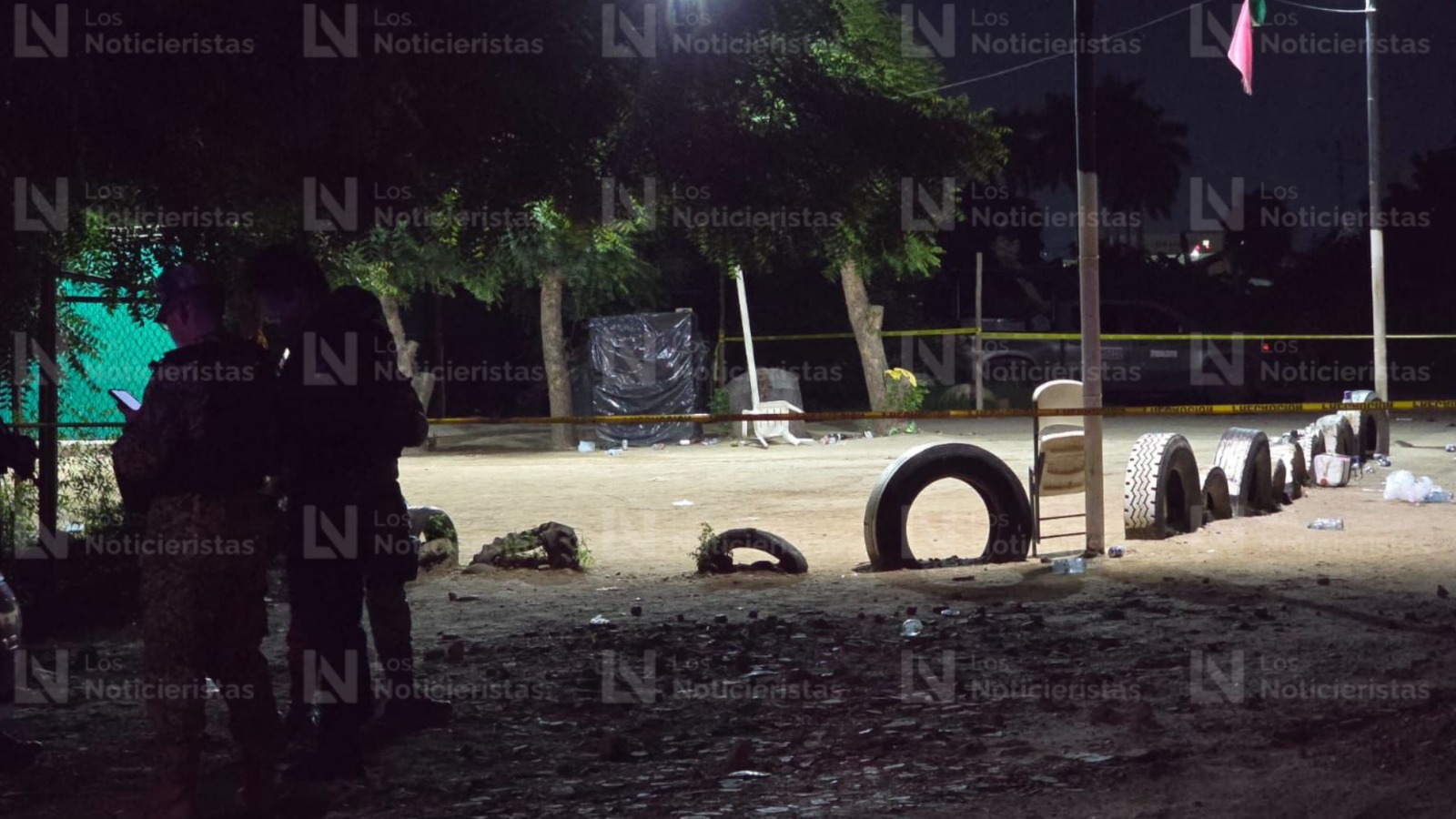Ataque armado en cancha de voleibol en Aguaruto, Sinaloa