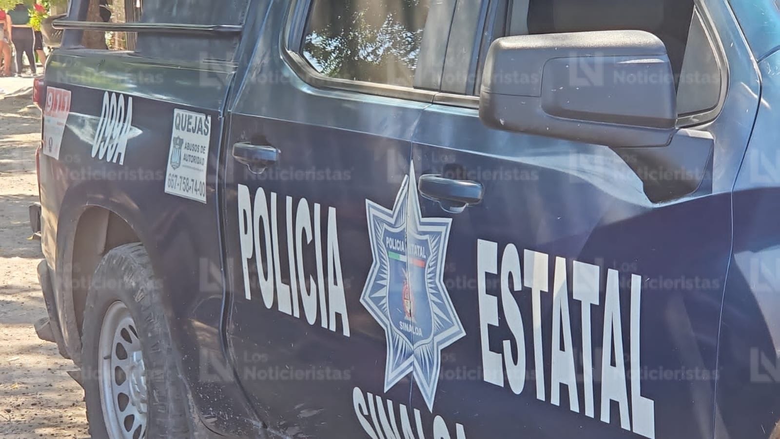 Policía Estatal resguarda zona de ataque a balazos en el fraccionamiento Santa Rocío, Culiacán