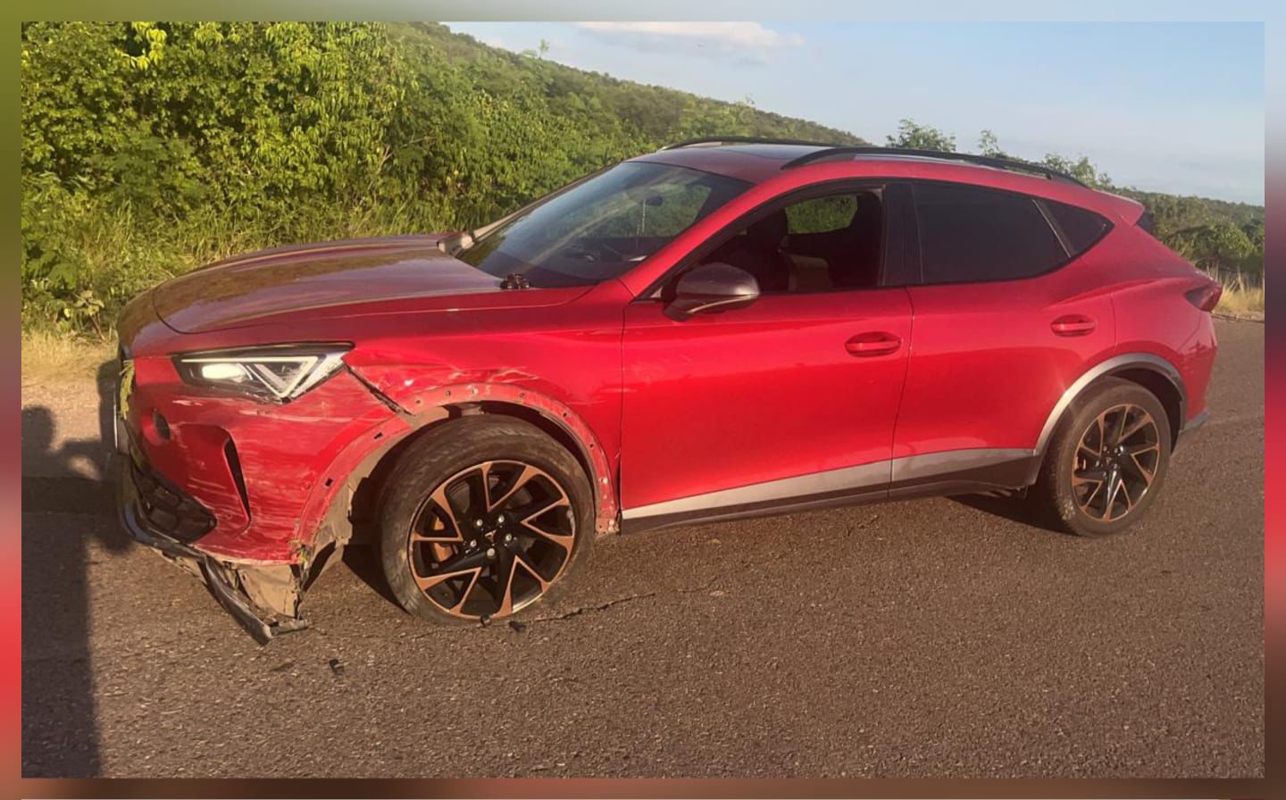 auto, arma y sujeto asegurados tras persecucion