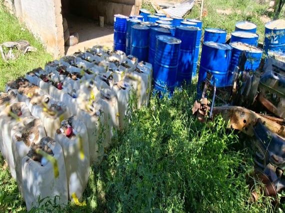 autoridades aseguran narcolaboratorio en culiacan