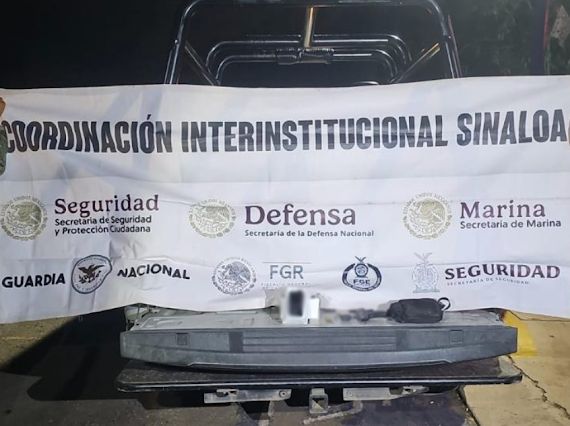 autoridades aseguran narcolaboratorio en culiacan