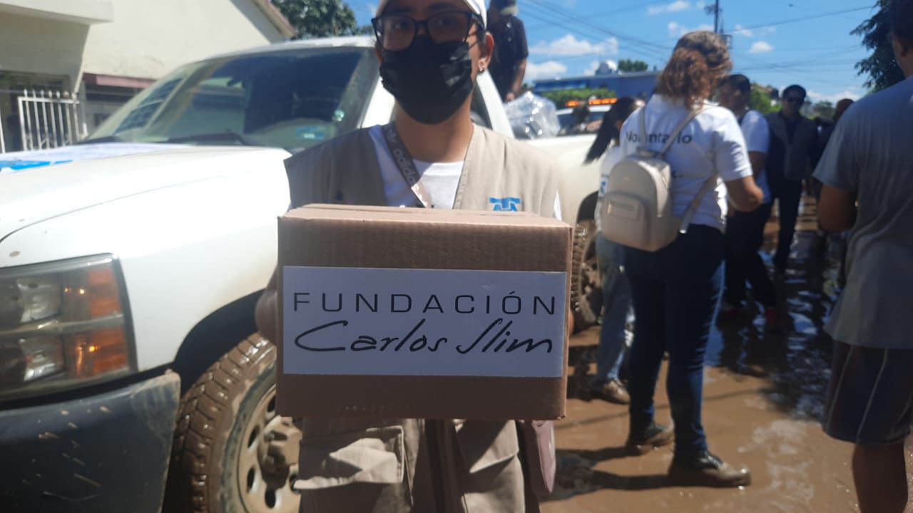 Ayuda humanitaria en Veracruz tras lluvias